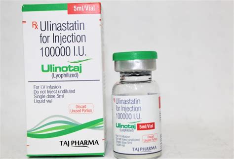 Ulinastatin For Injection I U In India Taj Generics