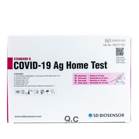 SG Ready Stock SD Biosensor Standard Q Covid 19 Ag Home Test ART Kit 2