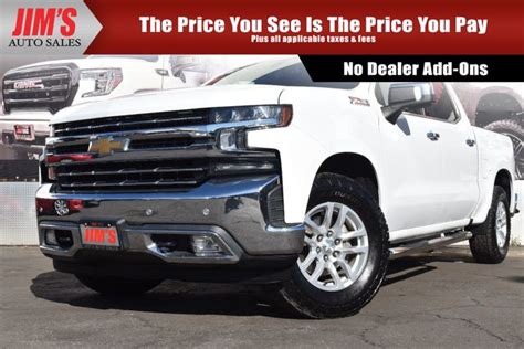 2019 Used Chevrolet Silverado 1500 4WD Crew Cab 147 LTZ At Jim S Auto