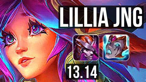 Lillia Vs Maokai Jng Rank 1 Lillia 4110 Euw Grandmaster 13