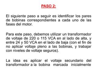 Identificacion De Terminales En Motores De