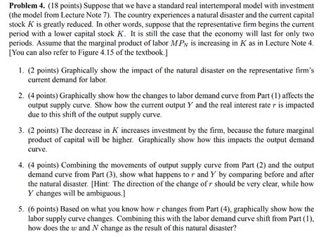 Solved Problem 4 18 Points Suppose That We Have A