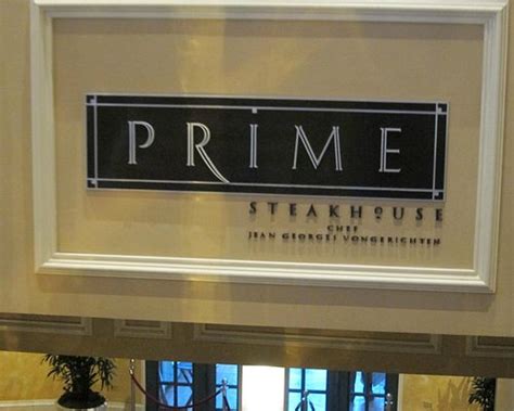 Prime Steakhouse Las Vegas The Strip Menu Prices Restaurant