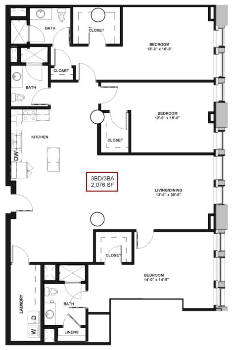 New York Luxury Apartments Floor Plans