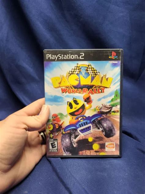 PAC MAN WORLD RALLY Sony PlayStation 2 2006 jeu vidéo PS2 CIB EUR 10