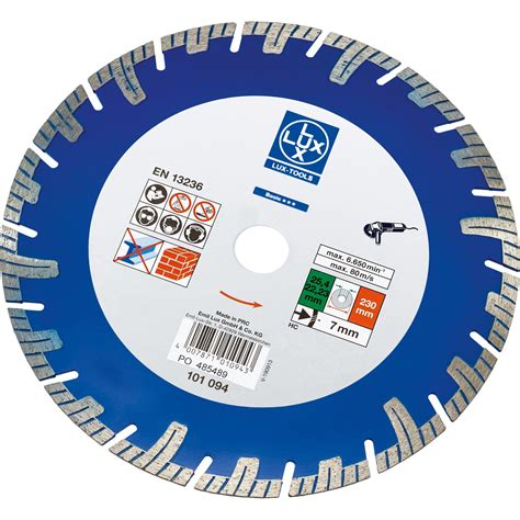 LUX Diamant-Trennscheibe Classic Stein Segmentiert Ø 230 mm kaufen bei OBI