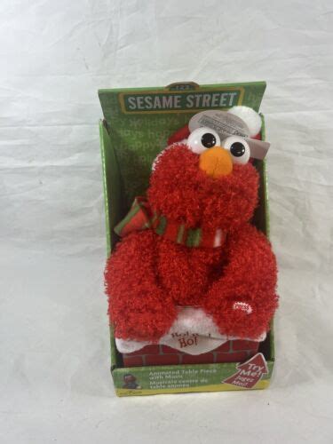 Sesame Street Animated Musical Elmo In Chimney Sings Jingle Bells Kurt