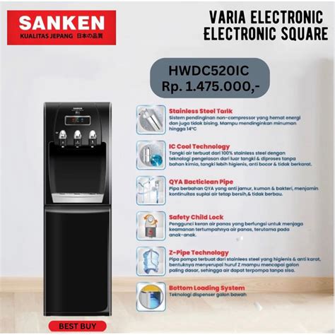 Jual Dispenser SANKEN HWD C520IC Shopee Indonesia