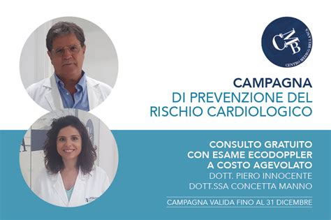 Campagna Di Prevenzione Del Rischio Cardiologico Centro Medico Bellanca