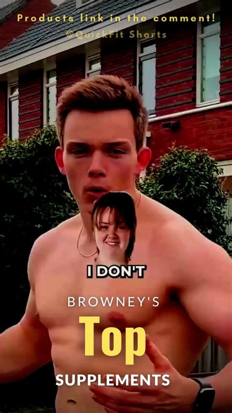 Browney's Top Supplements!! - One News Page VIDEO