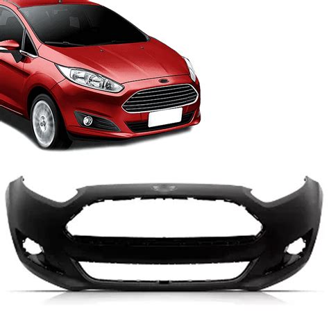 Parachoque Dianteiro New Fiesta Hatch 2013 2014 2015 2016 2017 Sem Furo