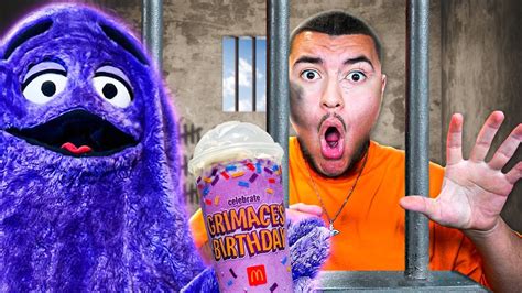 ENFERMÉ PAR GRIMACE SHAKE DANS ROBLOX Prison Grimace Shake Escape