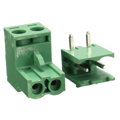 Aanbieding 508mm Pitch 2pin Plug In Screw Pcb Terminal Block Connector