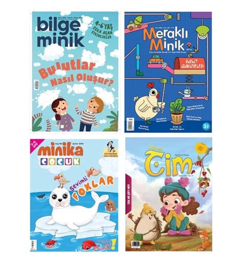 3 6 Yaş Çocuk Dergisi Yıllık Abonelik Paketi