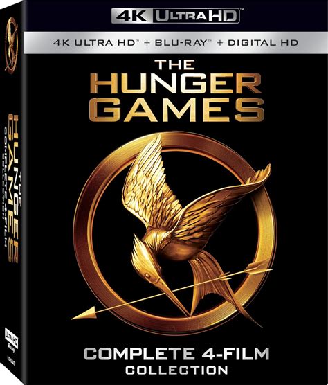 Hunger Games Complete 4k 4 Film Collection Blu Ray Amazonca Movies