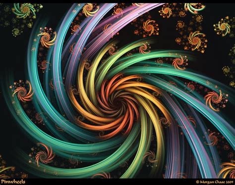 Pinwheels By Alterren On Deviantart Fractals Fractal Art Fractal