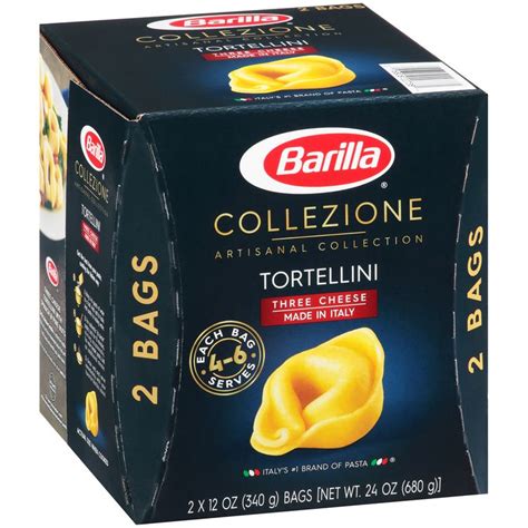 Barilla Collezione Artisanal Collection Three Cheese Tortellini S