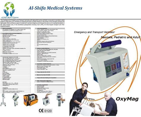 Portable Ventilator - Medindiasolutions & Al Shifa Medical Systems ...