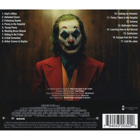 Joker (2019) [CD] ⋆ Soundtracks Shop