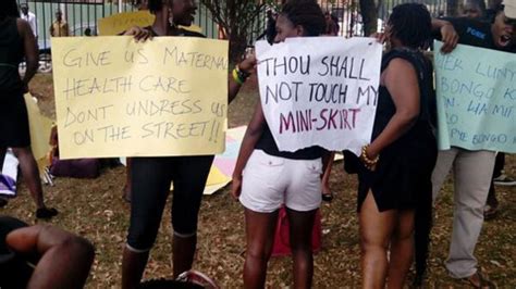 Women Activists Demonstrate Over The Pornography Law Daily Monitor