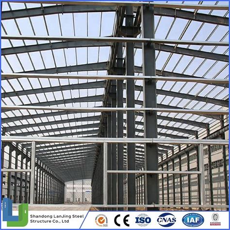 Prefabricated Steel Structure Light Metal Gable Frame Construction For