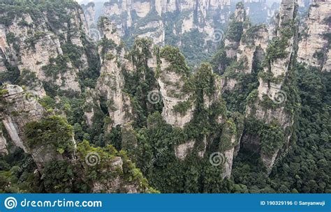 Zhangjiajie National Forest Park China Stock Photo Image Of Hills