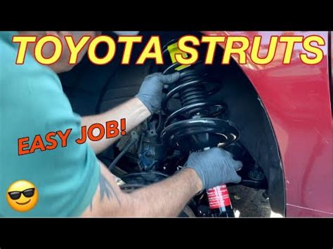 Toyota Camry Strut Replacement How To Replace Front And Rear Struts