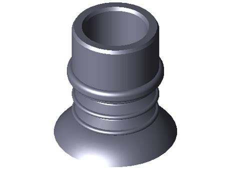 schmalz cad bellows suction cups spbf  folds