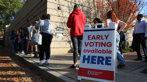 What To Know About Early Voting In Georgia And North Carolina Cnn