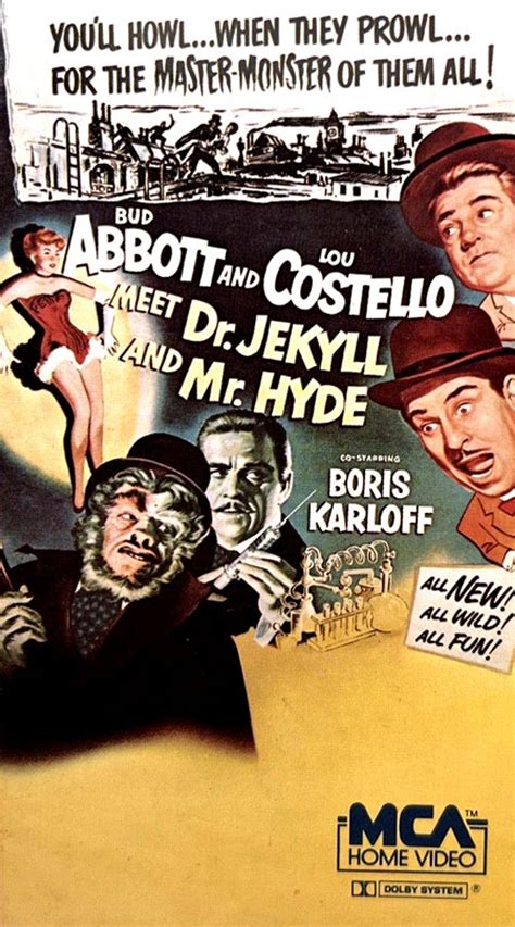 Abbott And Costello Meet Dr Jekyll And Mr Hyde 1951 Used Vhs