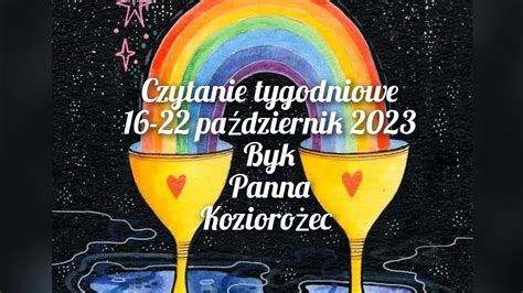 Czytanie Tygodniowe Pa Dziernik Trygon Ziemi Byk Panna