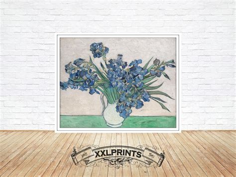 Van Gogh, Irises, 1890, Fine Reproduction, Large, Fine Art Print ...