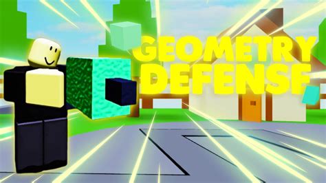 Roblox Geometry Defense Youtube