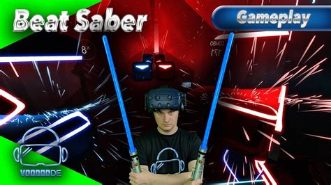 Beat Saber With Lightsabers Agains The Rhythm Gameplay Vive Pro