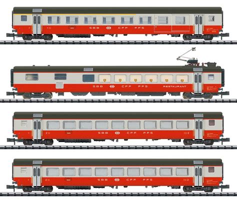 Trix Er Set Personenwagen Ew Ii Swiss Express Sbb Ep Iv