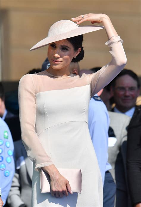 MEGHAN MARKLE at a Garden Party at Buckingham Palace in London 05/22 ...