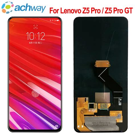 Ecr T Ctil Lcd Amoled Para Lenovo Z5 Pro Gt L78032 L78032