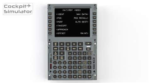 CS 737X CDU Cockpit Simulator