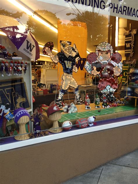 Front Window 2 September 2013 Football Shop Decoration Store