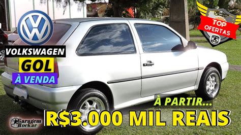 Volkswagen GOL BOLA a venda À PARTIR DE 3 MIL REAIS Top ofertas