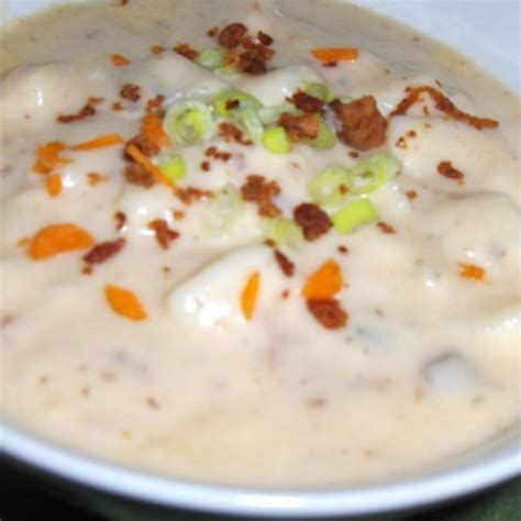 Creamy Potato Bacon Soup Just A Pinch Recipes