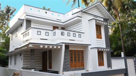 1800 Sq Ft 4BHK Modern Two Floor House At 10 Cent Plot Home Pictures