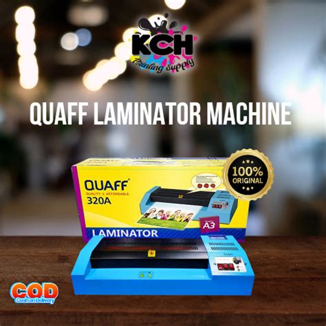 Quaff Laminating Machine V Heavy Duty Lazada Ph