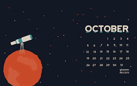 October Month Wallpaper