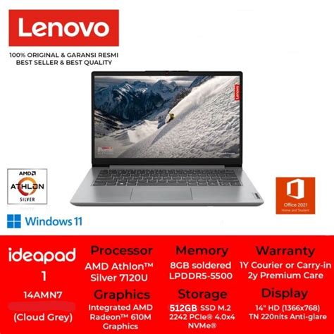 Nb Lenovo Ip Amn Amd Athlon Silver U Amd Radeon M