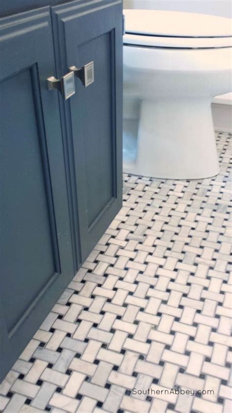 Basketweave Tile Bathroom Floor Flooring Tips