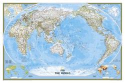 World Classic, Pacific Centered Map