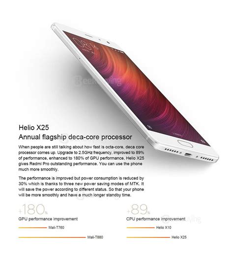 Xiaomi Redmi Pro 5.5inch OLED 3GB 64GB Smartphone - Gray