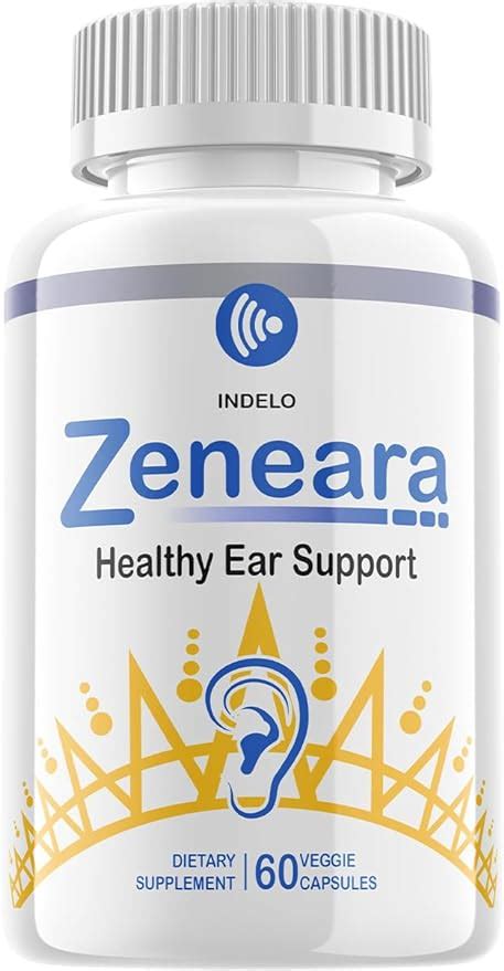 Amazon Zeneara Healthy Ear Support Supplement Zeneara Ear Ringing