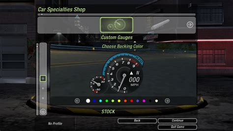 Nfsmods New Colors For Custom Gauges